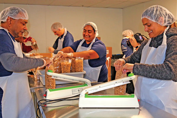 Food Bank volunteers