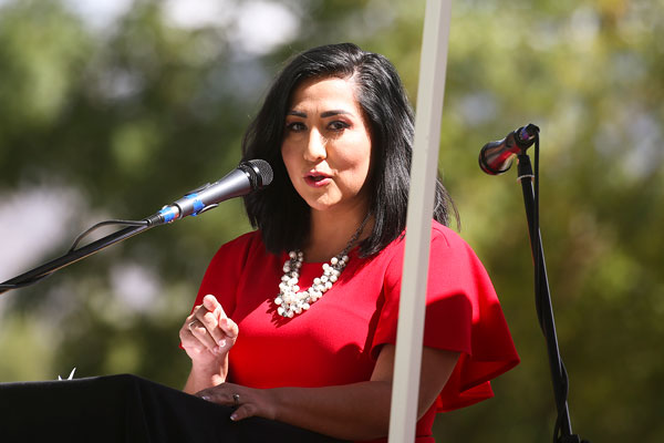 KRQE News 13 morning anchor Crystal Gutierrez