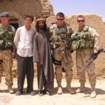 Ed Williams and other soldiers in Afghanistan