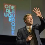 Mayor Keller speaks at Sandia event