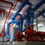 building maintenance area