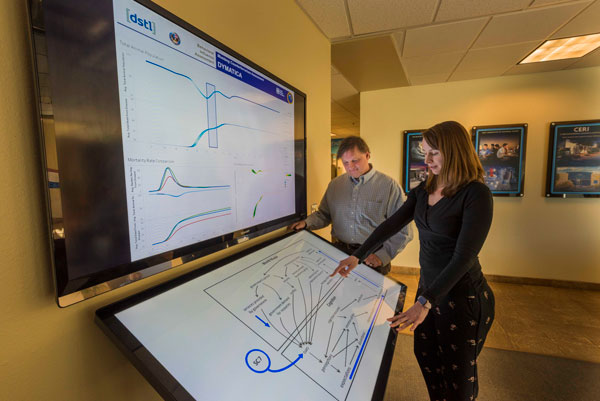 Sandia researchers review modeling data