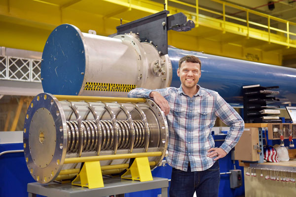 Matt Gomez at Z pulsed power facility