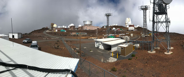 Maui site during operations