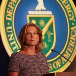 Lisa E. Gordon-Hagerty speaks at podium