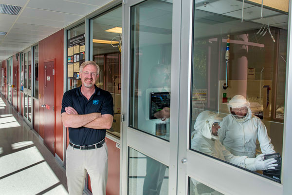 Associate Labs Director Mike Burns