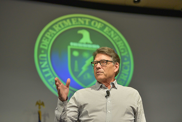 Secretary Perry all-hands talk