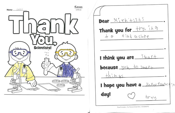 cub scout thank you note