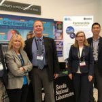 Attendees stop by Sandia's Innovation XLab booth