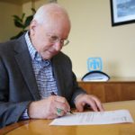 Steve Younger signs annual assessment letter