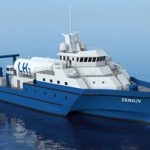 Engineering model of the Zero-V hydrogen-powered research vessel