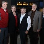 DOE Deputy Secretary Dan Brouillette stands with Sandia California executives