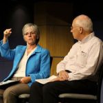 Laboratories Director Steve Younger and Chief Research Officer Susan Seestrom 