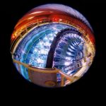 Saturn accelerator, viewed through an artistic lens