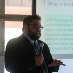 Paul Sedillo giving presentation