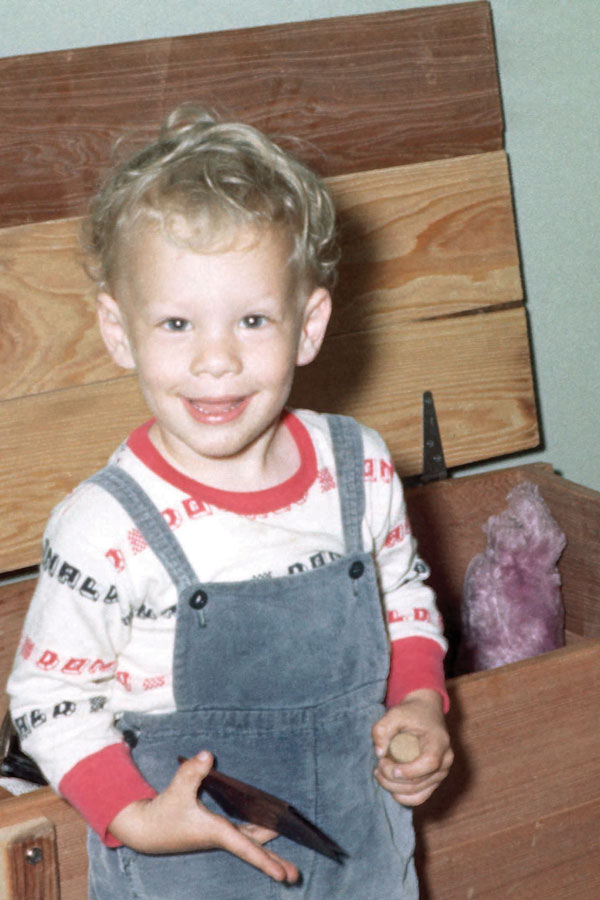 Don Bender as a toddler