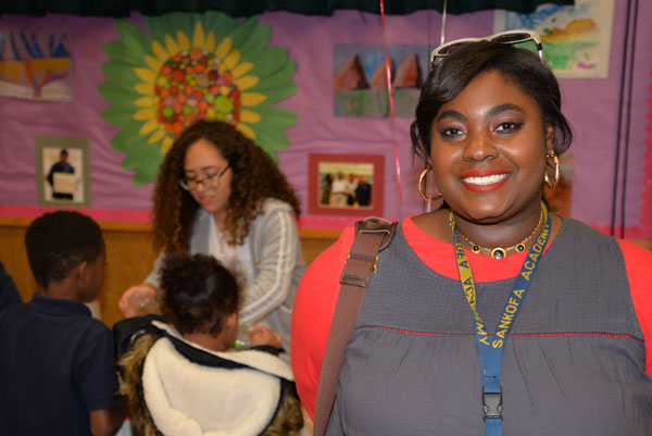 L SMILES — Sankofa Elementary School teacher Khelsey Pellum is a big fan of Family STEAM Night.