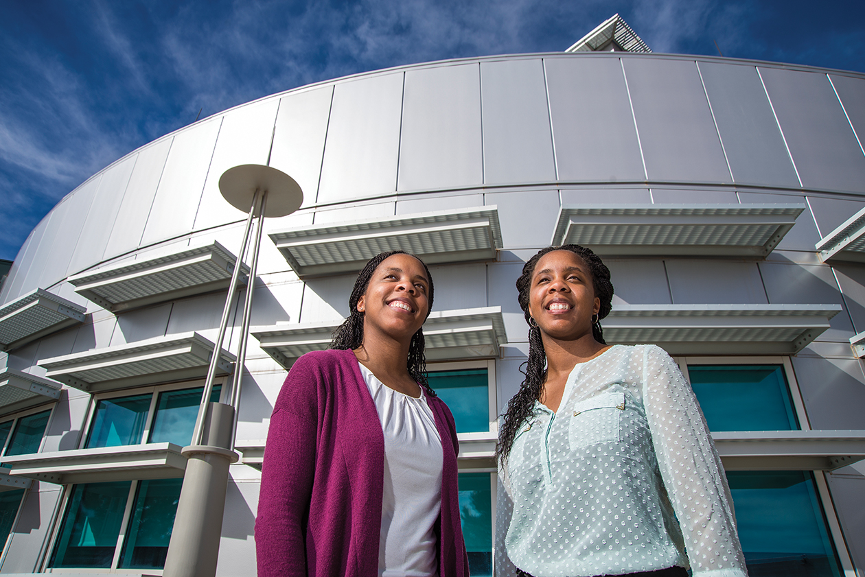 Shauna and Imani Adams