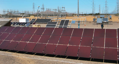 The test yard used by TUV-PTL in Arizona. (Photo courtesy of TUV-PTL)
