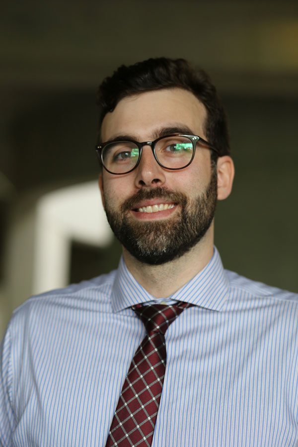 POLYMER TAMER — Thomas O’Connor has been invited to Sandia as a Truman Fellow to complete his research proposal, “Modeling the nonlinear rheology of additive manufacturing.” (Photo courtesy of Thomas O’Connor)