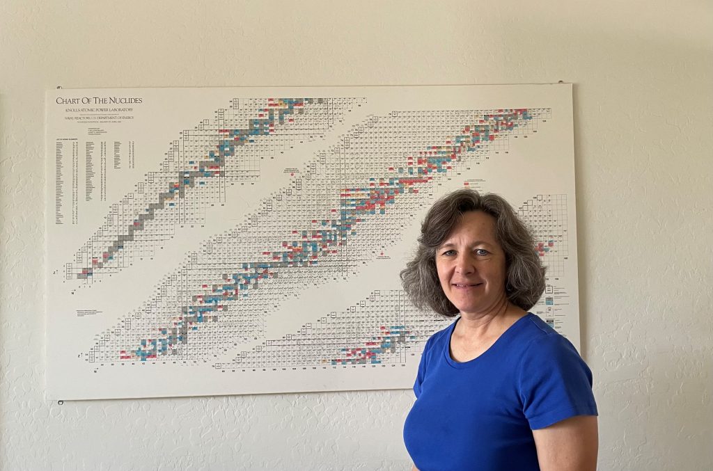 SPENT NUCLEAR FUEL DISPOSAL — Throughout her career at Sandia, Laura Price has primarily focused on disposal of spent nuclear fuel and high-level waste. Laura has been recognized by DOE’s Women @ Energy: STEM Rising website. (Photo courtesy of Laura Price)