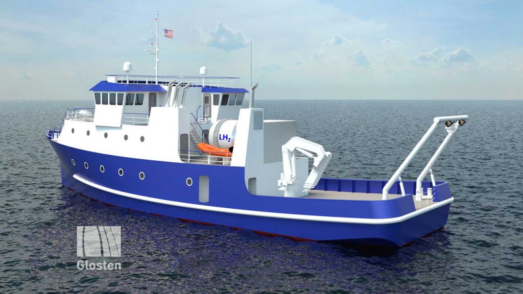 Image of Artist conception of fuel cell vessel