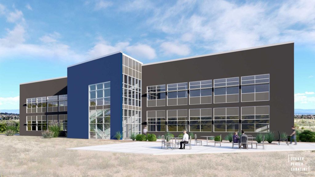 CALIFORNIA CAMPUS GROWTH — An artist’s rendering shows the concept for the Limited Area Multi-Program building, due to open in spring 2023.
