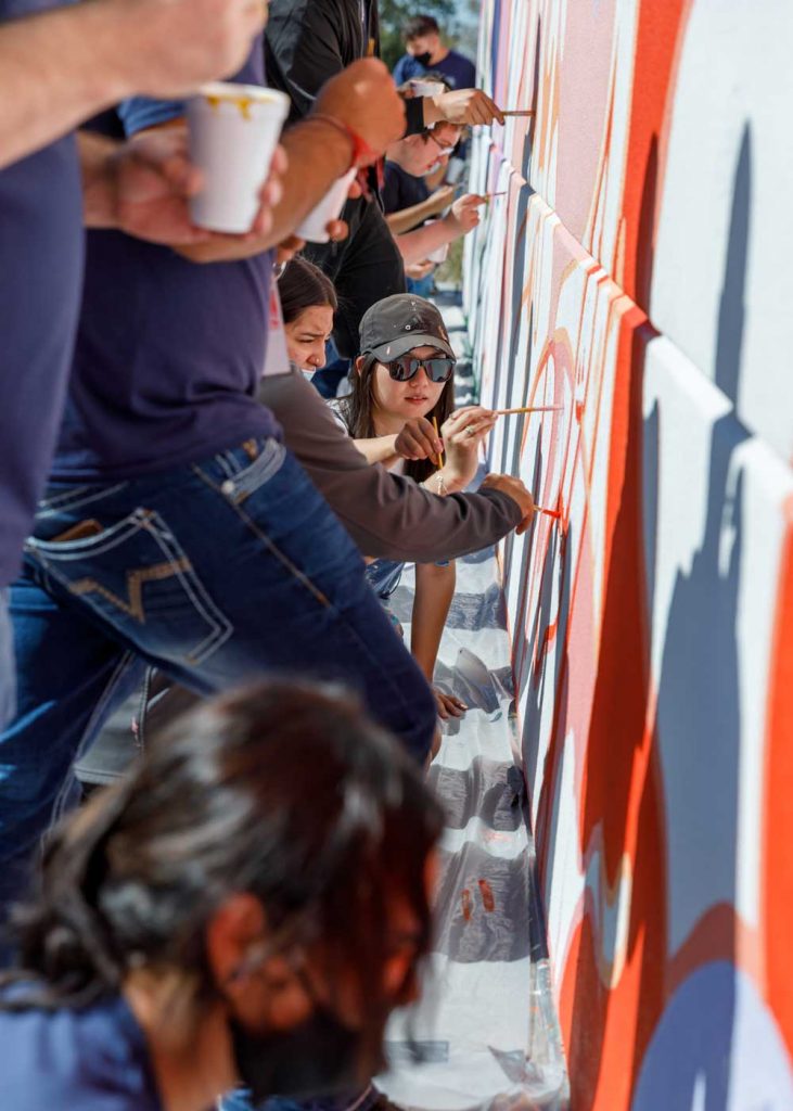 Image of Mural at Sandia's Science & Technology Park