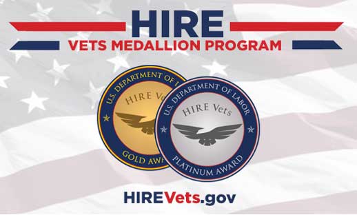 Image of HIRE Vets Medallion Program