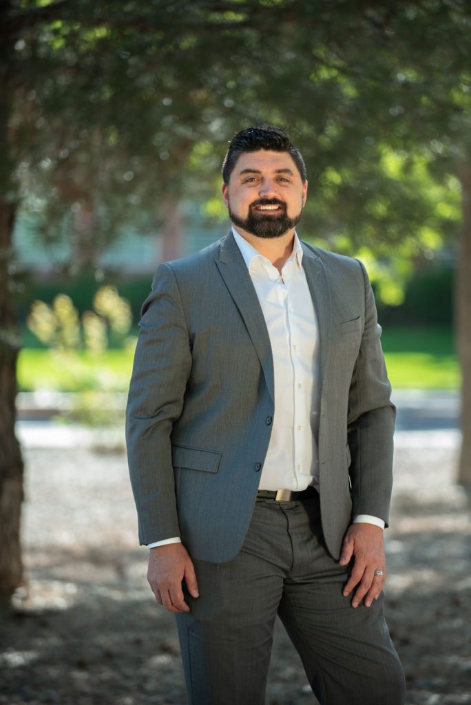 LEADING WITH PURPOSE — Zach Mikelson is one of 40 outstanding professionals to receive a 2022 40 Under 40 Award from Albuquerque Business First for his career achievements and philanthropy. (Photo by Craig Fritz)
