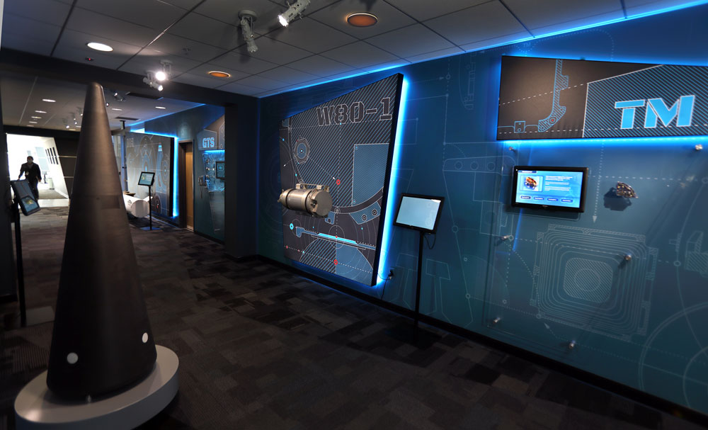 Image of Weapons exhibit at Sandia's California site