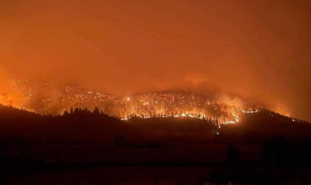 Image of New Mexico wildfires