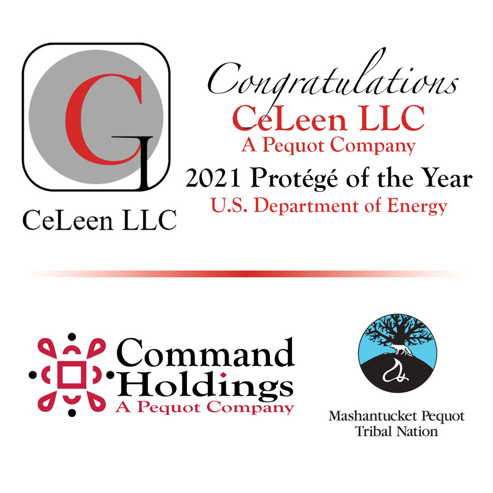 TOP PROTÉGÉ — CeLeen LLC worked with business development specialists through Sandia’s Mentor Protégé Program and received a Protégé of the Year award. (Image courtesy of CeLeen)