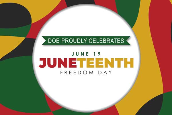 Image of DOE celebrates Juneteenth