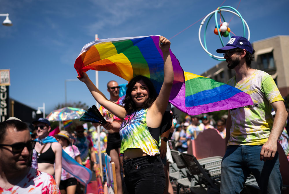 Image of Albuquerque PrideFest parade 2022