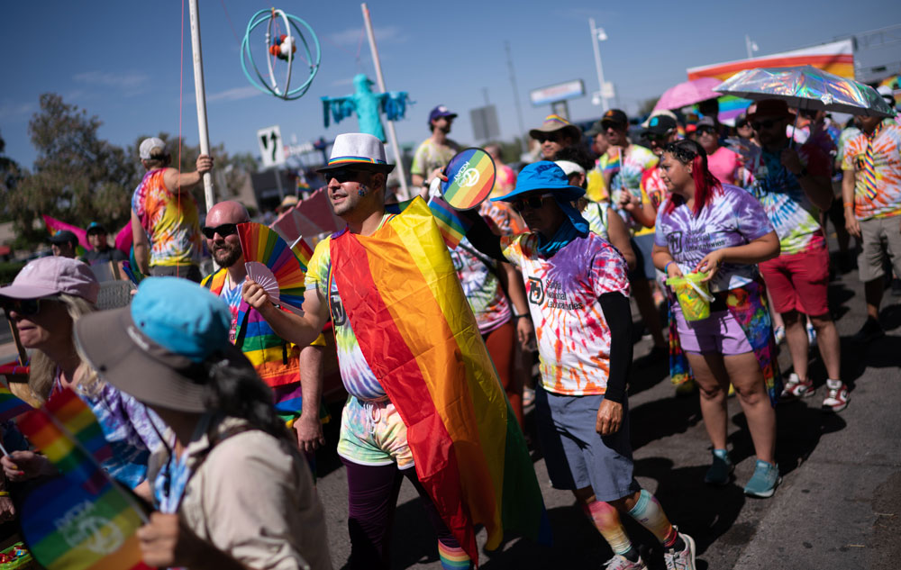 Image of Albuquerque PrideFest parade 2022