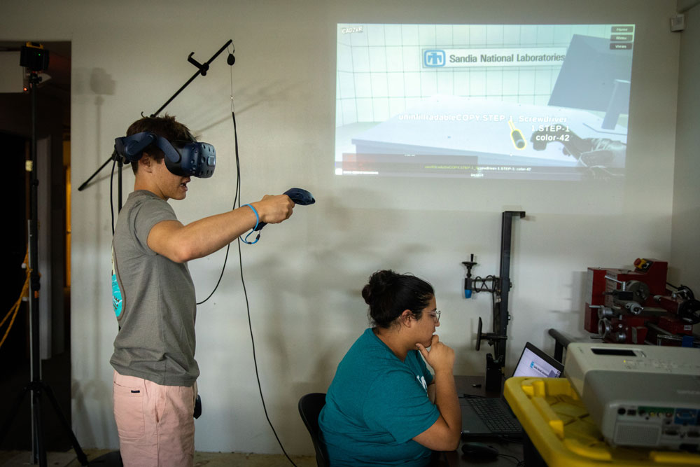 Image of Participants at the Robotics Training Institute in Rio Rancho, NM