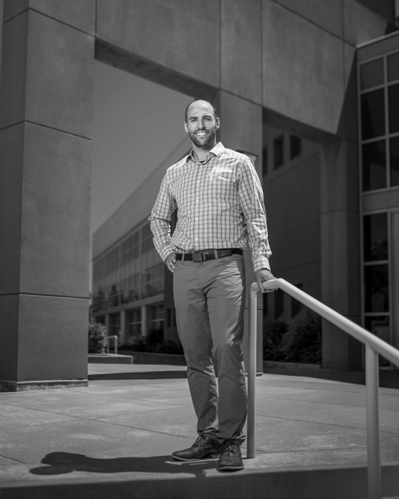 Image of Sandia materials scientist Joe Ronevich