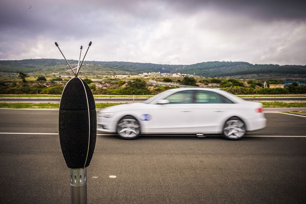 QUIETER TIRES — The virtual noise testing that Sandia and The Goodyear Tire & Rubber Co. developed supports quieter tires by minimizing the need to produce multiple physical prototypes for testing. (Photo courtesy of Goodyear)