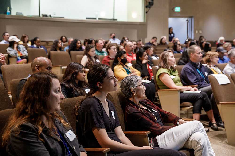 GATHERED FOR GIRLS — Sandia Women’s Connection celebrated more than 30 young women for their passion for STEM at the 32nd Annual Math and Science Awards, April 20, in the Sandia California auditorium.