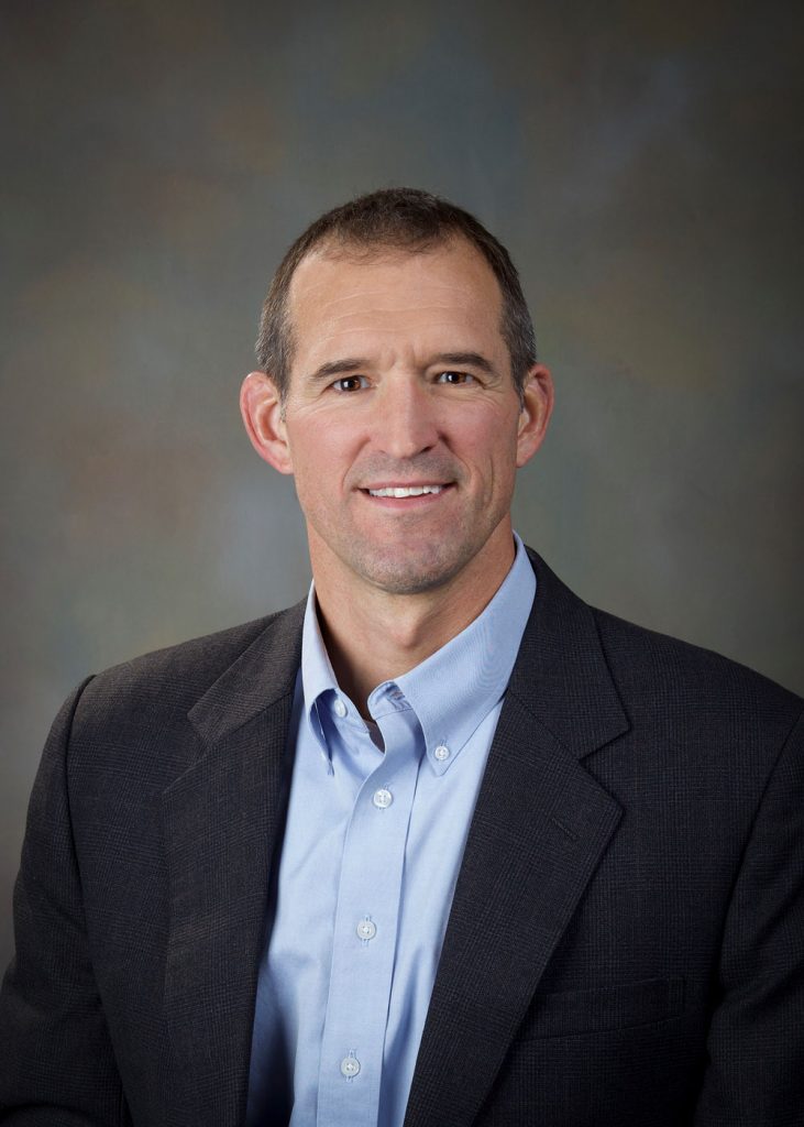 COMMUNITY IMPACT — Honored for his contributions in structural dynamics, Michael Ross began his Sandia career in code development. He is also active in local outreach, talking to students about what it’s like to be an aerospace engineer. (Photo by Lonnie Anderson)