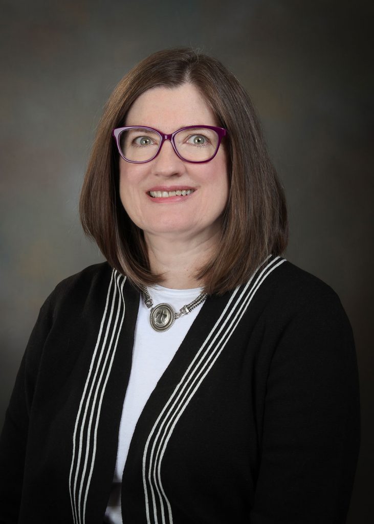 ADVOCACY AWARDEE — Leslie Phinney, manager of Sandia’s thermal sciences and engineering department, was awarded a 2023 Advocating Women in Engineering by the Society of Women Engineers. (Photo by Lonnie Anderson)