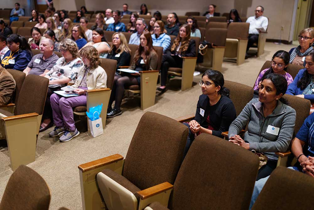 SHOWING SUPPORT — Sandians, honorees and their supporters attend the awards ceremony.