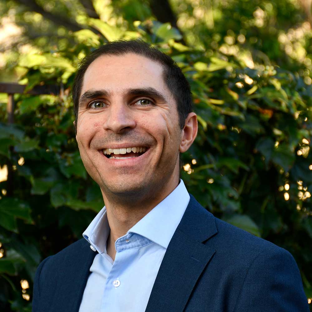 QUANTIFYING UNCERTAINTY — Gianluca Geraci, a computational scientist in the optimization and uncertainty quantification department, accepted the DOE Office of Science Early Career Research Award, which honors his research in scientific machine learning for predictive computational science. (Photo courtesy of Gianluca Geraci)