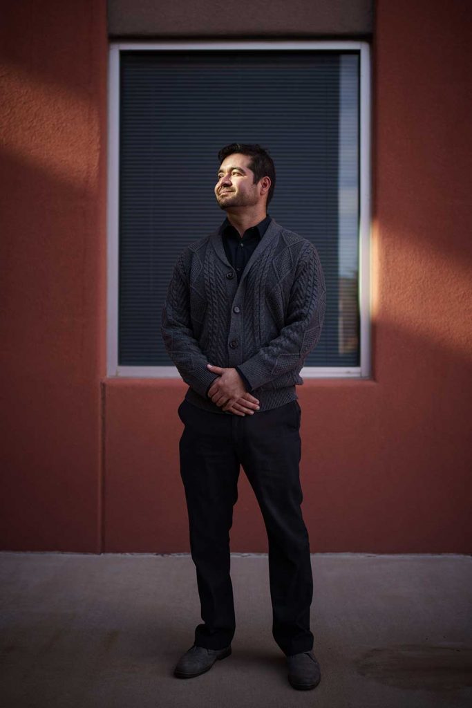 THE CLOSER — Business development specialist Jason Martinez says Sandia is streamlining the way it handles some CRADAs, which is leading to quicker execution of the contracts. (Photo by Craig Fritz)