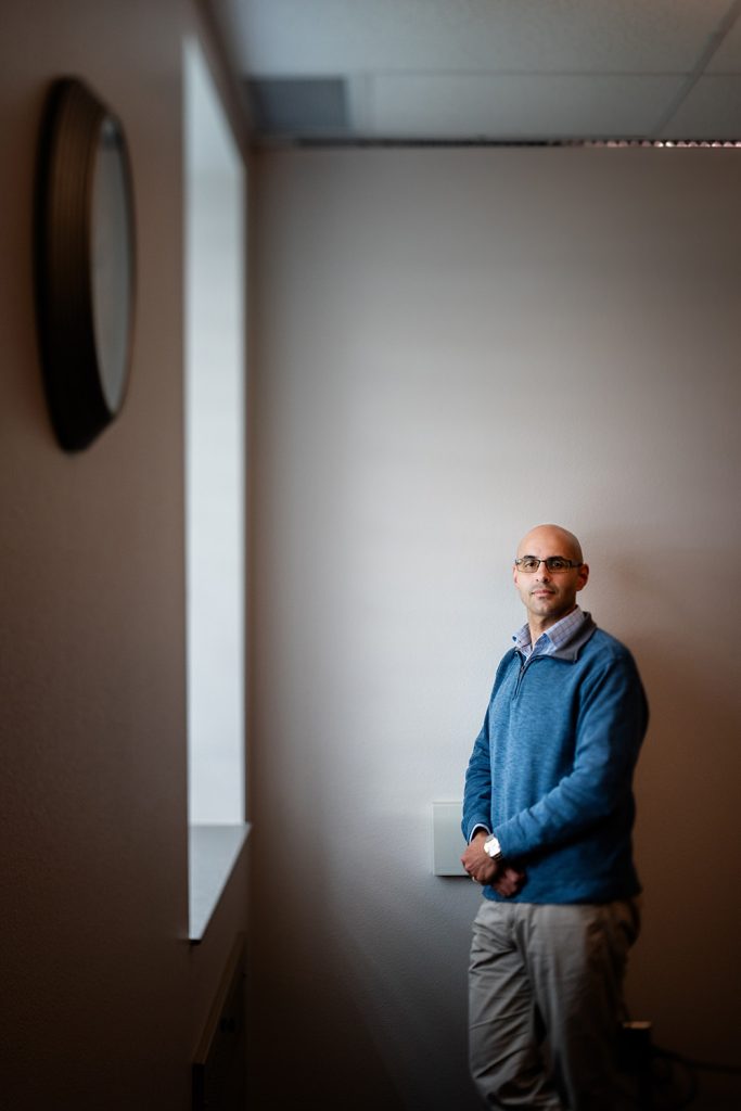 KNOWLEDGE MANAGER&nbsp;—&nbsp;Senior manager Andrew Dowd leads Sandia’s newly established Knowledge Management Office. Armed with experience working with Fortune 50 companies, Andrew and his team developed an 18-month pilot program to model how knowledge management could impact the entire Labs.&nbsp;(Photo by Craig Fritz)