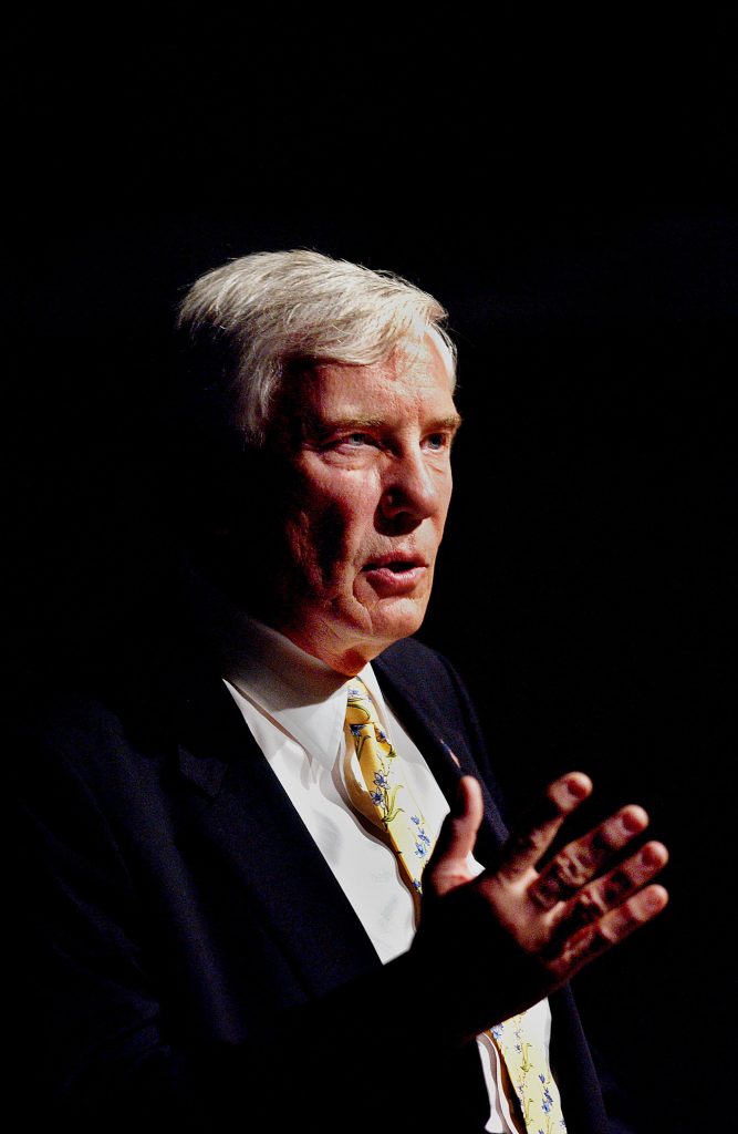 <strong>WHO WILL RISE</strong> — In the first edition of <a href="https://www.sandia.gov/app/uploads/sites/81/2001/09/labnews09-21-01.pdf">Lab News posted after the September 11 attacks</a>, Labs Director Paul Robinson wrote, “Now the towers are gone, and with them, many thousands of lives also taken from us as well. It pains me to write the terms ‘many thousands.’ How can anyone comprehend the depth and breadth of even one of those lives — the loved one of spouses, families, and friends, with myriad aspirations and hopes — suddenly gone.”<br>(Photo from the Sandia archives)