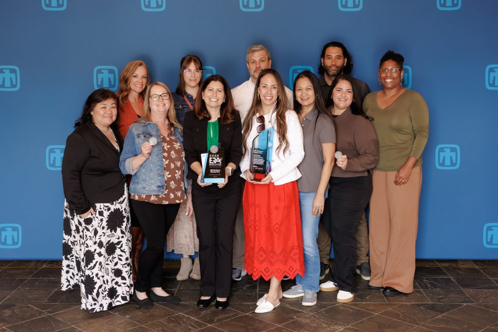 <strong>HUMAN RESPECT </strong>— The members of the Division 8000 Workforce Shaping Team, led by Amy Valles, center. (Photo by Spencer Toy)
