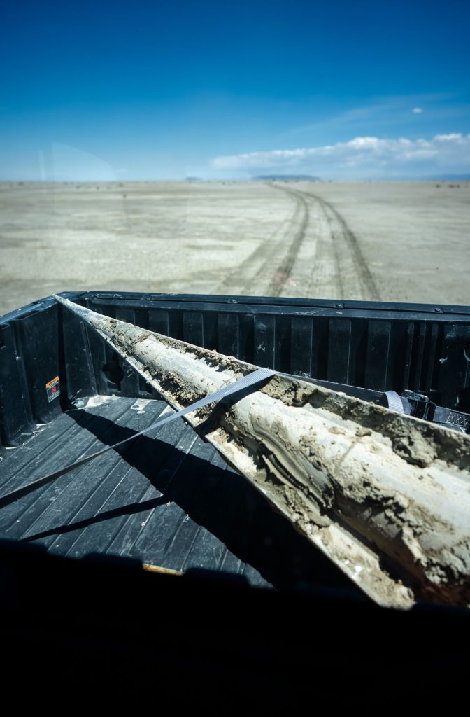 <a href="https://newsreleases.sandia.gov/app/uploads/sites/275/2026/06/AiresTide_11_SandiaLabs_CA26580lc-scaled.jpg"></a><strong>RECOVERY</strong> — Following the test, the Sandia team retrieved and transported Aires Tide for further analysis. (Photo by Craig Fritz)