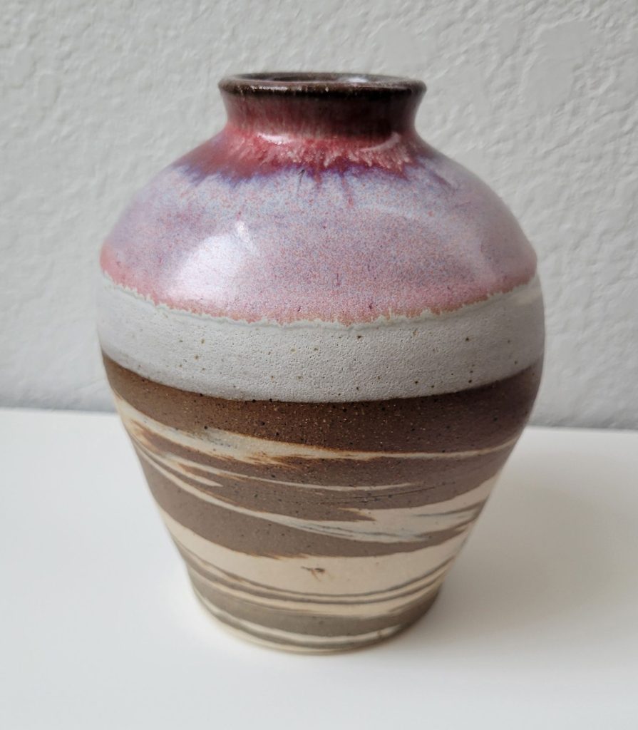 <strong>SANDIA SUNSET</strong> — Pottery by systems engineer James Park.